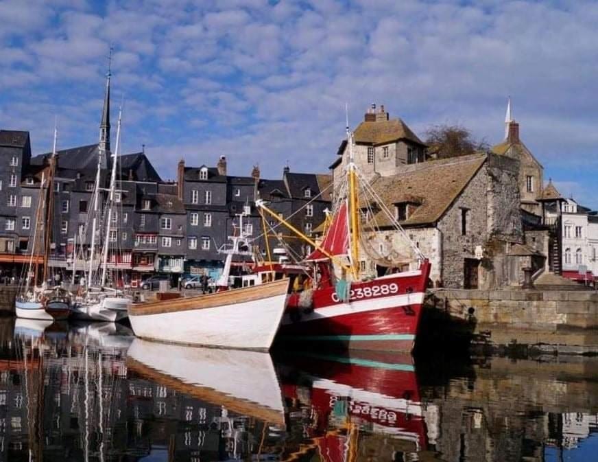 옹플뢰르 Les Mouettes Du Port 아파트 외부 사진